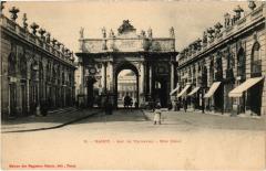 Nancy Arc de Triomphe Rue Here à Nancy