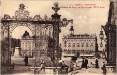 Nancy Place Stanislas Grilles en fer forge à Nancy