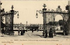 Nancy Place Stanislas Grilles en fer forge à Nancy