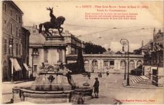 Nancy Place Saint-Epvre Statue de Rene Ii à Nancy