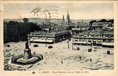 Nancy Place Stanislas Hotel de Ville à Nancy
