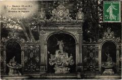 Nancy Place Stanislas Fontaine de Neptune à Nancy