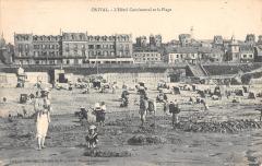 Ault - L'Hotel Continental Et La Plage à Ault