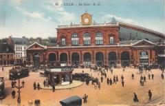 Lille - La Gare à Lille