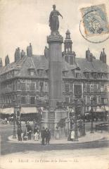 Lille - La Colonne De La Deesse à Lille
