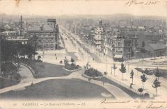 Cambrai - Le Boulevard Faidherbe à Cambrai