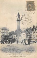 Lille - Colonne Commemorative Du Siege De Lille Dite La Deesse à Lille