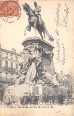 Lille - La Statue Du General Faudherbe à Lille