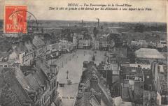 Douai - Vue Panoramique De La Grand Place à Douai