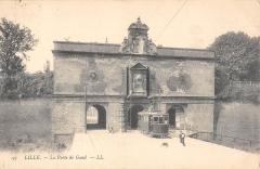 Lille - La Porte De Gand - Tramway à Lille