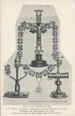 Trésor de la Cathédrale de Sens, Croix du XIIe siècle à Sens