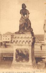 Le Crotoy - Statue De Jeanne D'Arc au Crotoy