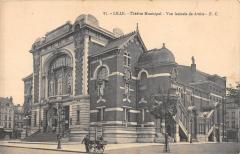 Lille - Theatre Municipal - Vue Laterale Droite à Lille