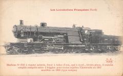 Les Locomotives - Nord - Machine N°2741 - Train