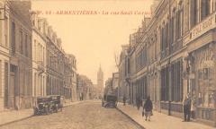 Armentieres - La Rue Sadi Carnot à Armentières