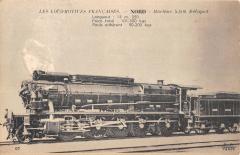 Les Locomotives - Nord - Machine Decapod - Train
