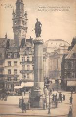 Lille - Colonne Commemorative Du Siege De Lille Dite La Deesse à Lille