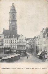 Cambrai - Grand Place - Cote Sud De La Rue Saint Martin à Cambrai