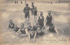 Malo Les Bains - Scene De Plage - L'Heure Du Bain