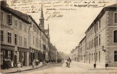 Luneville Faubourg de Nancy à Nancy