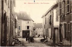 Blamont Rue Traversiere -
													54 Meurthe et Moselle
												