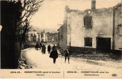 Gerbeviller apres la bombardement -
													54 Meurthe et Moselle
												