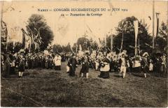 Nancy Formation du Cortege à Nancy