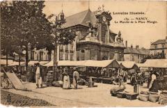 Nancy le marche de la Place Mengin à Nancy