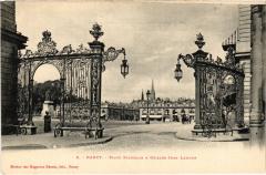 Nancy Place Stanislas Grilles Jean Lamour à Nancy