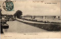 Toul le Canal et la Moselle