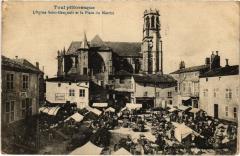 Toul Eglise Saint-Gengoult et Place du Marche