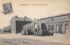 Hazebrouck - La Gare Et La Passerelle à Hazebrouck