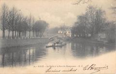 Lille - La Deule Et Le Pont Du Ramponneau à Lille