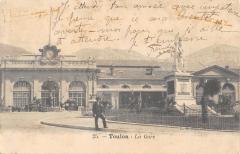 Toulon - La Gare à Toulon