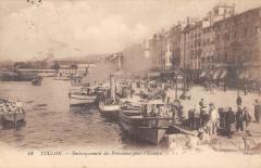 Toulon - Embarquement Des Provisions Pour L'Escadre à Toulon