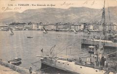 Toulon - Vue Generale Du Quai à Toulon