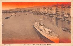Toulon - Vue Generale Des Quais à Toulon