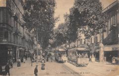 Nice - Avenue De La Gare - Tramways à Nice