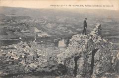 Espalion - Ruines Du Chateau De Calmont à Espalion