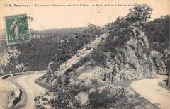 Aveyron - Un Tournant Dangereux Pres De La Cadene - Route De Mur A Sainte-Ge -
													12 Aveyron
												