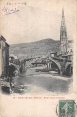 Saint Affrique - Pont Vieux Et Clocher à Saint-Affrique
