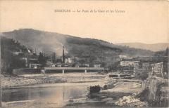 Besseges - Le Pont De La Gare Et Les Usines à Bessèges