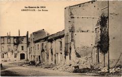 Gerbeviller les ruines -
													54 Meurthe et Moselle
												