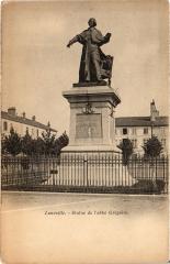 Luneville Statue de l'Abbe Gregoire