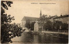 Luneville Eglise Saint-Leopold et la Vezouze