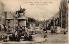 Nancy Place Saint-Epvre Statue Rene Ii à Nancy
