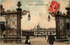 Nancy Grilles de Jean Lamour à Nancy