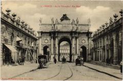 Nancy Arc de Triomphe Rue Here à Nancy