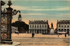 Nancy Place Stanislas Theatre et Grand Hotel à Nancy