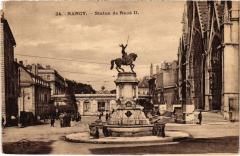 Nancy Statue de Rene Ii à Nancy
